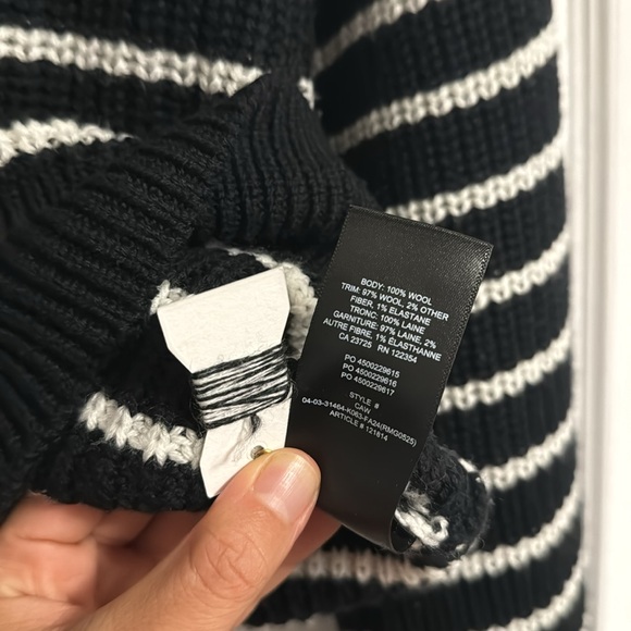 Wilfred Merino Wool Stripped Sweater size S - Picture 11 of 11